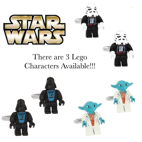 Star Wars Darth Vader Lego Cufflinks - Picture 16 of 16